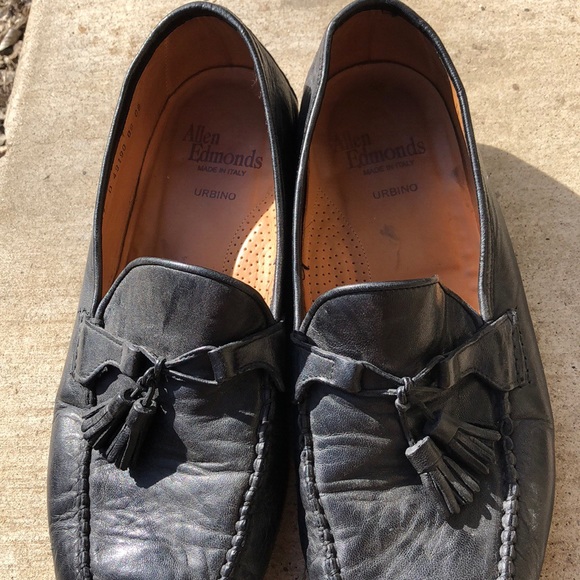 Worn Vintage Allen Edmonds Urbino Italian Loafer - Picture 2 of 5